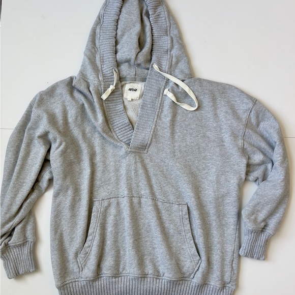 aerie Tops - Cozy Aerie Grey Hoodie Sweatshirt